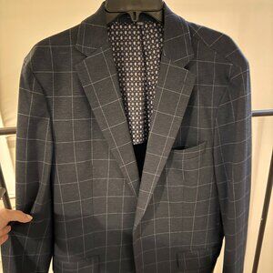 Jos. A. Bank Blue Checkered Blazer